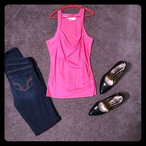 Pink Diane von furstenberg tank!